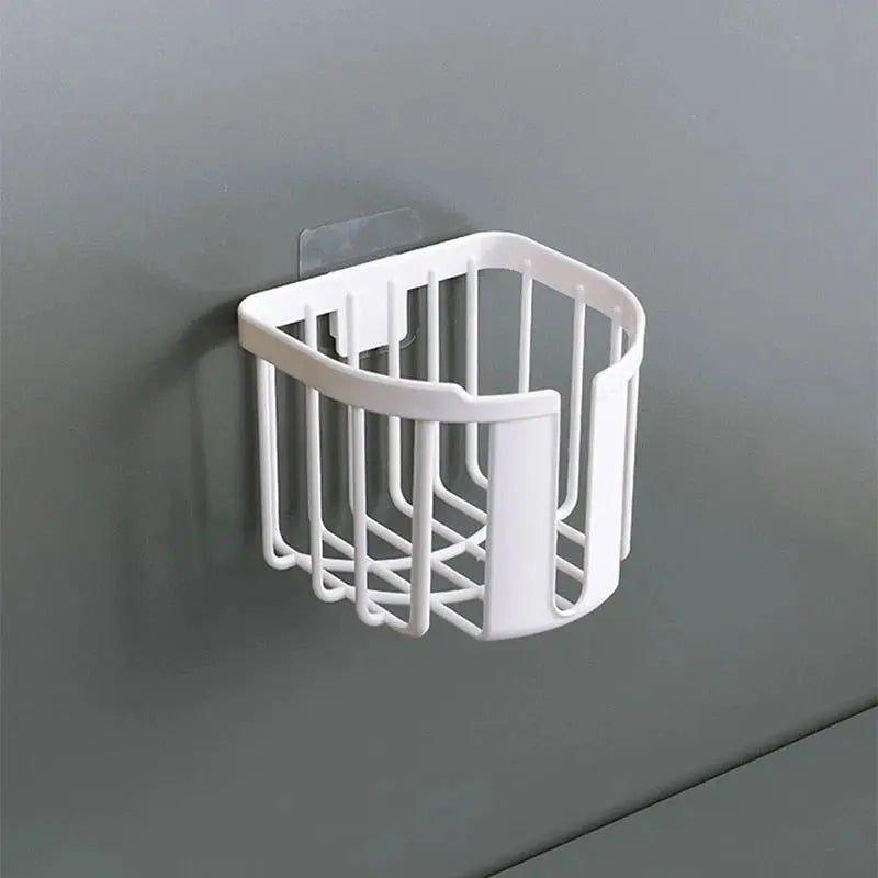 Étagère de papier toilette sans perçage