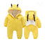 Combinaison Bébé Charmante avec Oreilles de Lapin - Jumpsuit en Coton