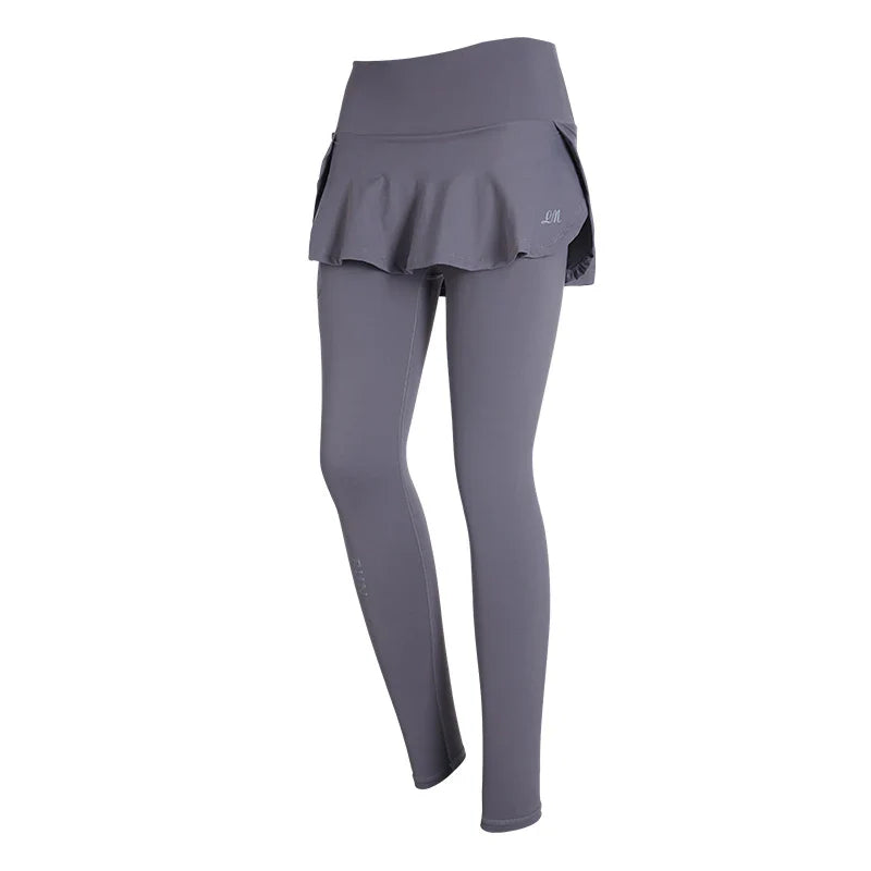 Women High Waist Skirt Leggings