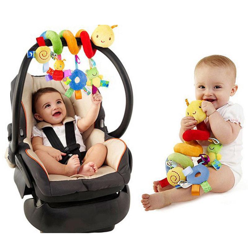 Vibrant Baby Activity Spiral - Engaging Travel Toys for Infants - Korvel