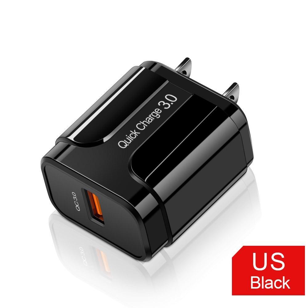 Portable 18W Quick Charge 3.0 USB Charger