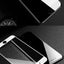 Protecteur d'écran en verre trempé à bords incurvés premium pour iPhone