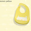 Bib de bebé de silicona ajustable con gran bolsillo - Impermeable y suave