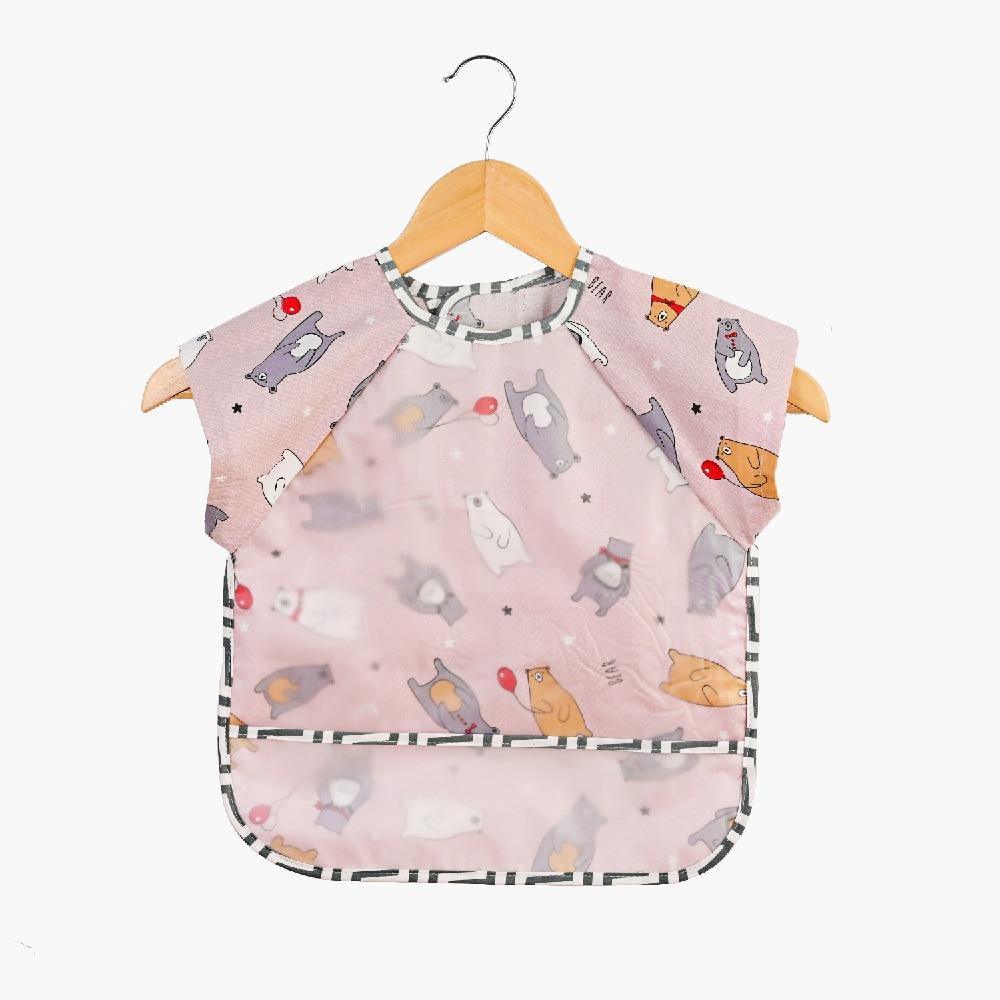 Bibs de bebé de dibujos animados ecológicos - Ajustables y a prueba de agua