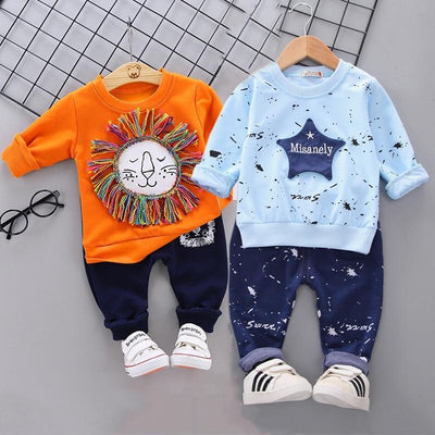 Luxury Baby Boys Camouflage Tracksuit Set - 2 Pieces