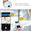Ampoule de sécurité panoramique HD 2MP sans fil 200W