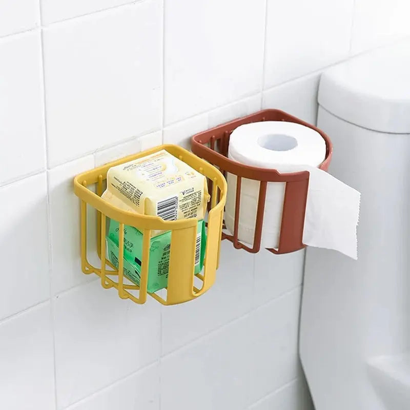 Étagère de papier toilette sans perçage