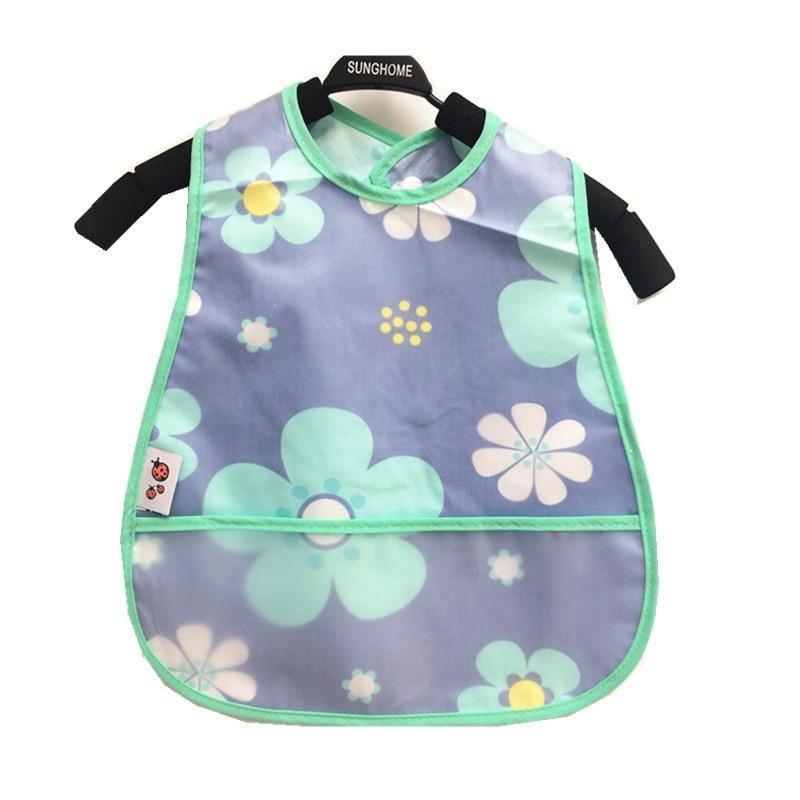 Bavoirs en Cartoon Ajustables pour Bébé - Tissu Imperméable