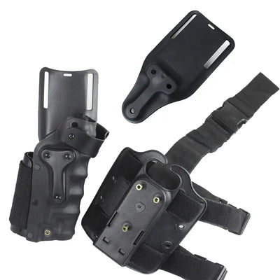 Tactical Hunting Safariland Airsoft Belt Holster Fits GLOCK Colt M92 M9A1 Right Hand Gun Holster - Korvel