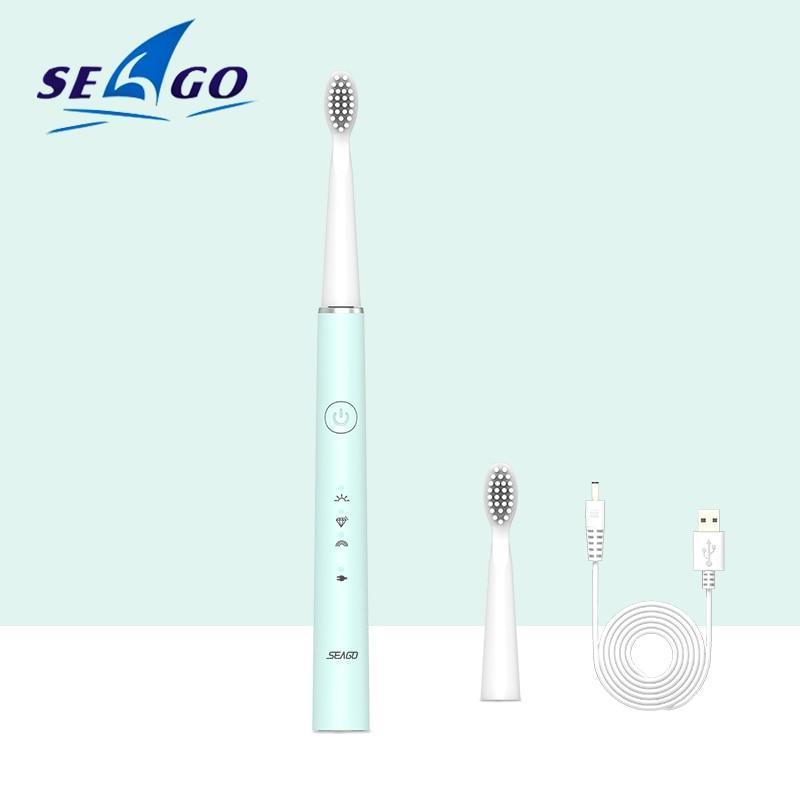 Sonic Rechargeable Electric Toothbrush with Smart Features
