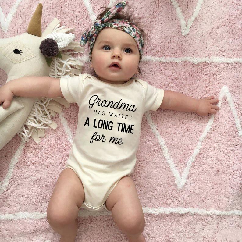 Bodysuit de bébé imprimé moderne de luxe - Combinaison d'été unisexe