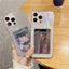 Funda de Cartera para iPhone Gradient Women Love