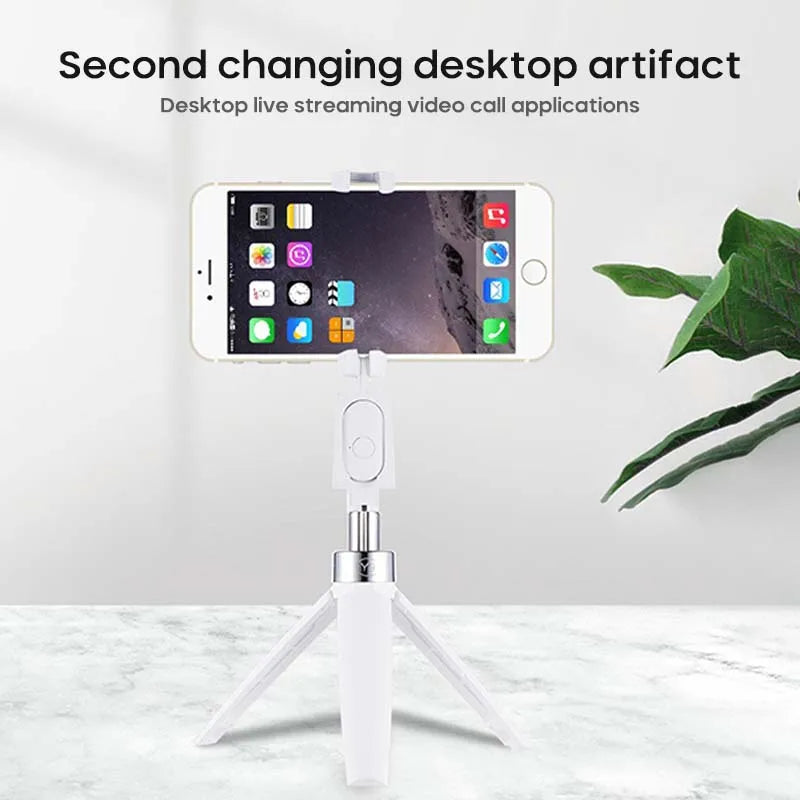 3 In1 Bluetooth Wireless Selfie Stick Tripod Foldable - Korvel