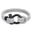 Bracelet en corde navy moderne et élégant pour hommes et femmes