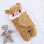 Baby Sleeping Bag Ultra-Soft Fluffy Fleece Newborn Receiving Blanket Infant Boys Girls ClothesSleeping Nursery Wrap Swaddle - Korvel