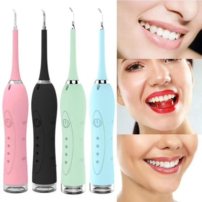 Electric Tartar Remover Tartar Ultrasonic Whitening USB Rechargeable Tooth Cleaner Portable Household Dental Calculus Remover - Korvel