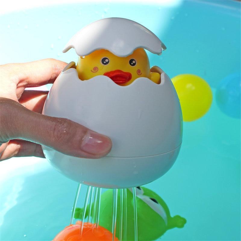Juguete de baño interactivo de pingüino para niños - Divertido rociador de agua
