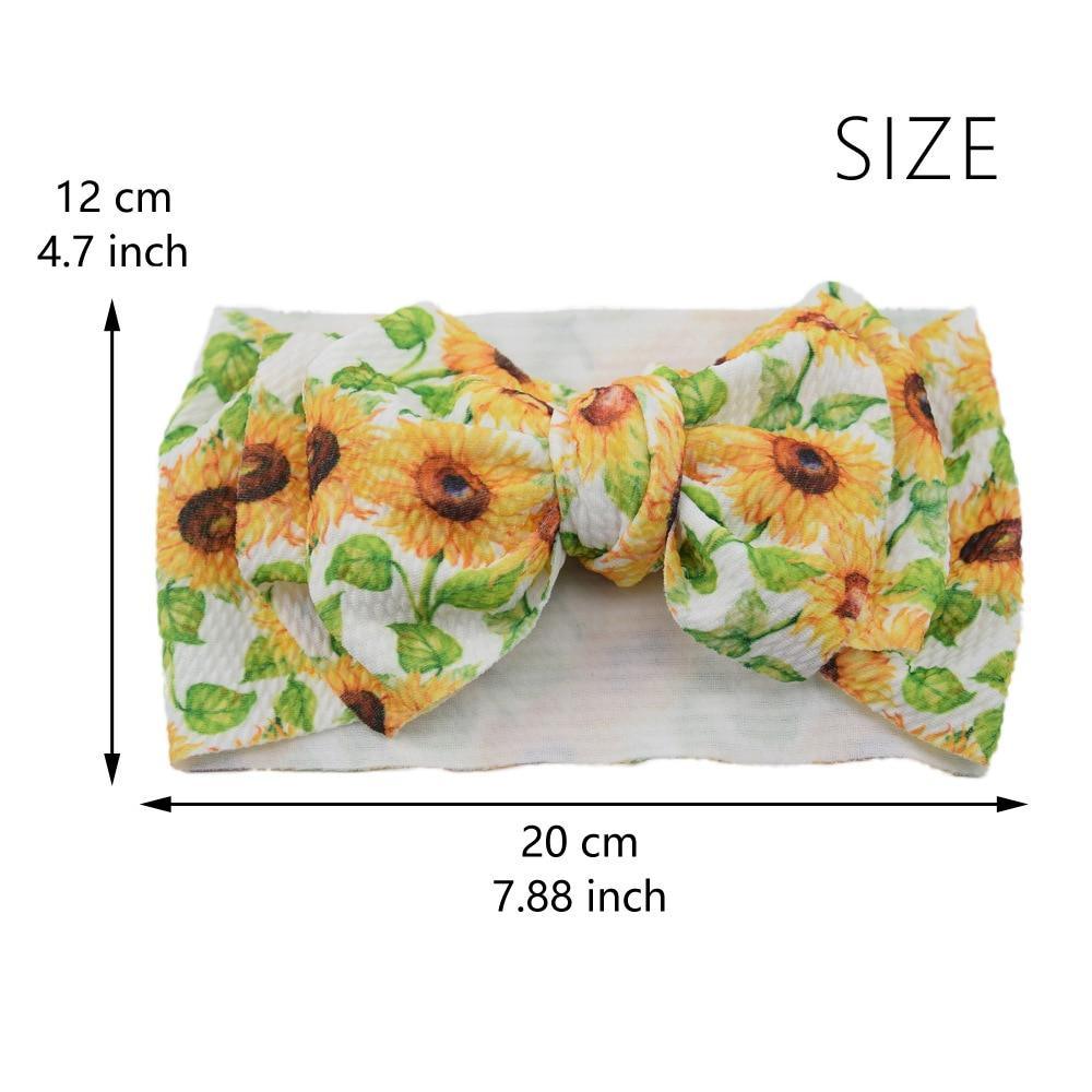 Diadema Floral de Lujo Moderna para Niñas Bebés Grandes
