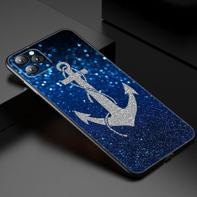 Coque de téléphone Ancre Bateau Roue de Navire pour iPhone