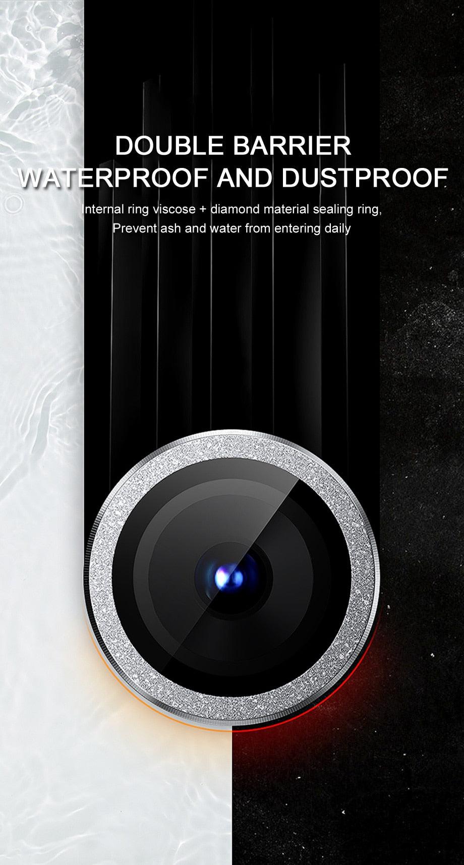 Glitter Diamond Camera Lens Protector for iPhone