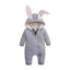 Combinaison Bébé Charmante avec Oreilles de Lapin - Jumpsuit en Coton
