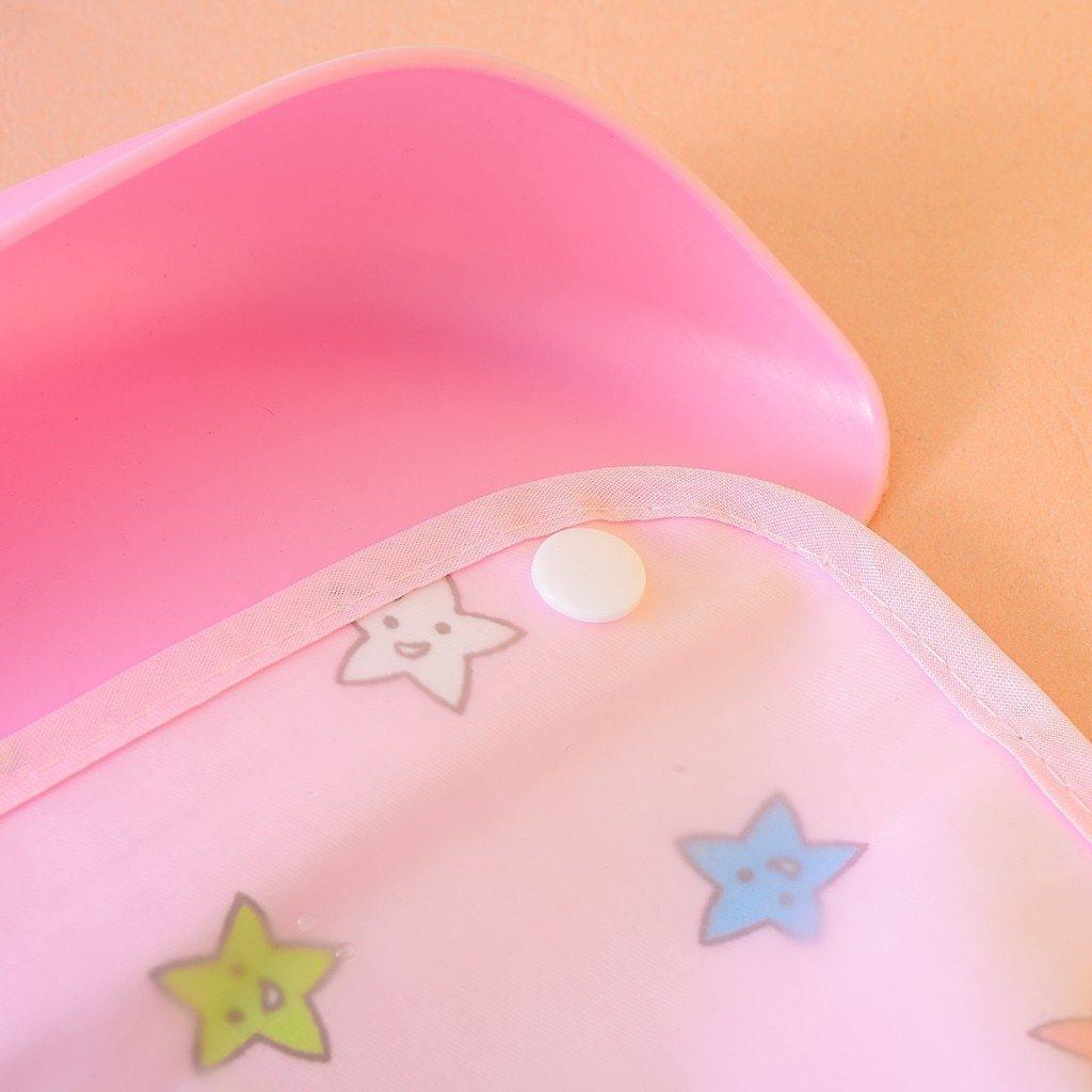 Baberos de Silicona Impermeables Premium con Recogedor de Comida