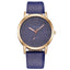 Montre de mode pour femmes en cuir de luxe à quartz
