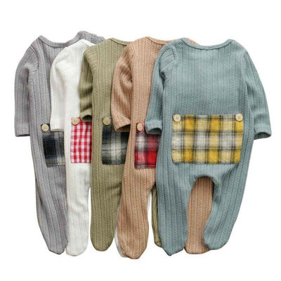 Premium Cotton Long Sleeve Baby Romper for Newborns