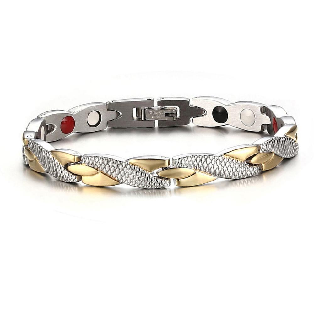 Pulsera Magnética de Lujo Elegante y Retorcida para Todos