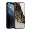 Black Big Eye Cat Phone Case for iPhone Series