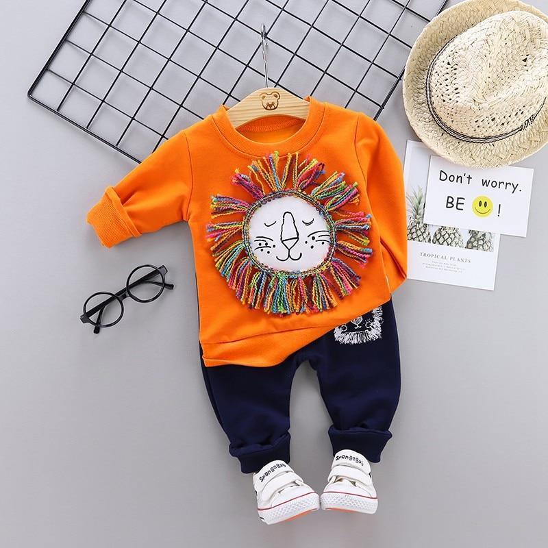 Luxury Baby Boys Camouflage Tracksuit Set - 2 Pieces