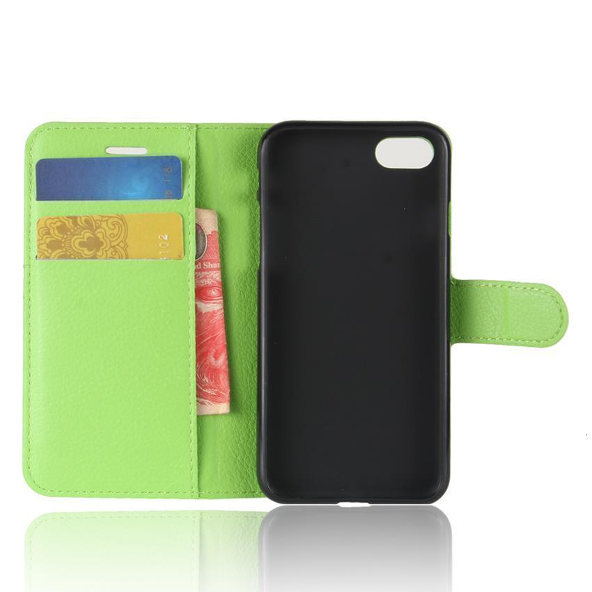Funda de Cuero Premium con Tapa para iPhone 7/8 Plus