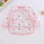 Adorable Waterproof Long Sleeve Baby Feeding Smock with Cartoon Design - Korvel