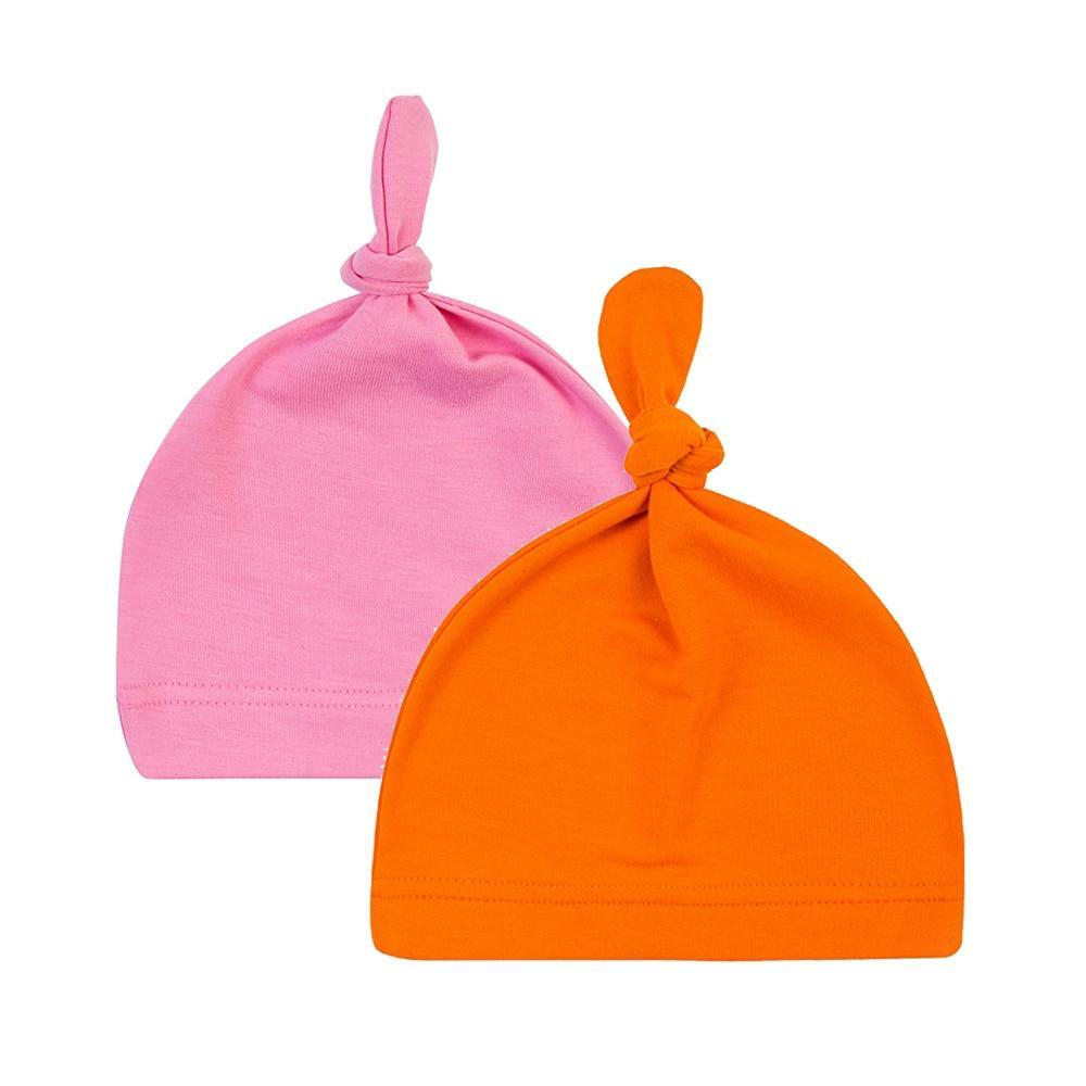 Adorable 2-Piece Baby Cap Set - 100% Cotton for All Seasons - Korvel
