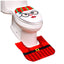 Christmas Toilet Decoration Santa Claus Bathroom Set - Korvel