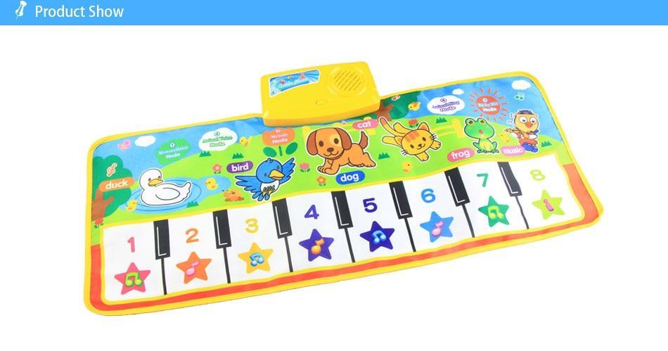 Alfombra Musical para Bebés Premium - Alfombra de Piano Interactiva