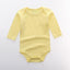 Combinaison Bébé Classique Moderne en Couleur Unie - Jumpsuit à Manches Longues en Coton