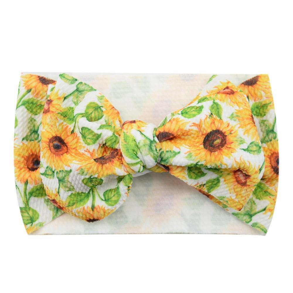 Diadema Floral de Lujo Moderna para Niñas Bebés Grandes
