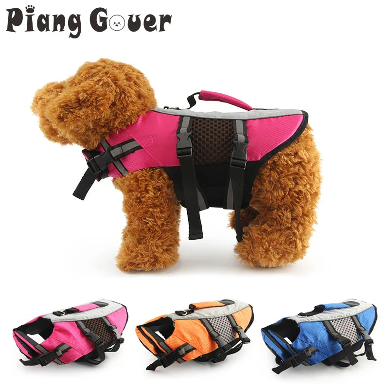 Comfortable Dog Life Vest for Safe Water Adventures