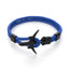 Pulsera de Ancla Negra Moderna y Elegante para Hombres y Mujeres