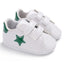 Premium Newborn Star First Walkers - Soft Sole Sneakers