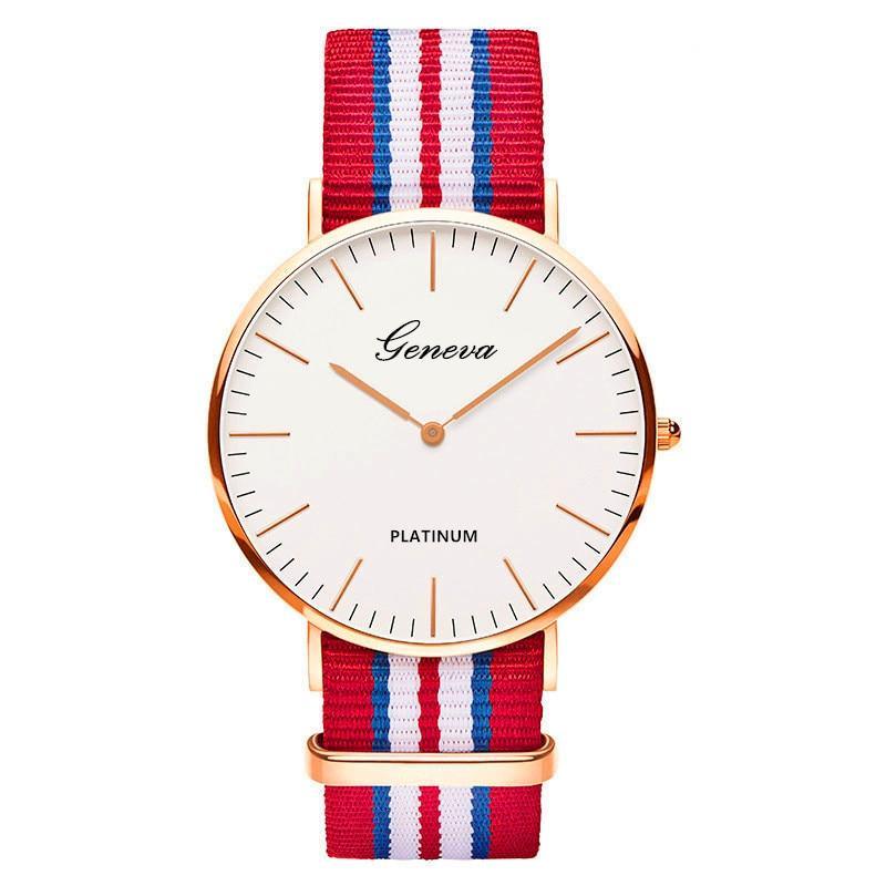 Luxury Unisex Quartz Watch with Elegant Strap Design