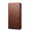 Luxury Red Leather Magnetic Flip Case for iPhone