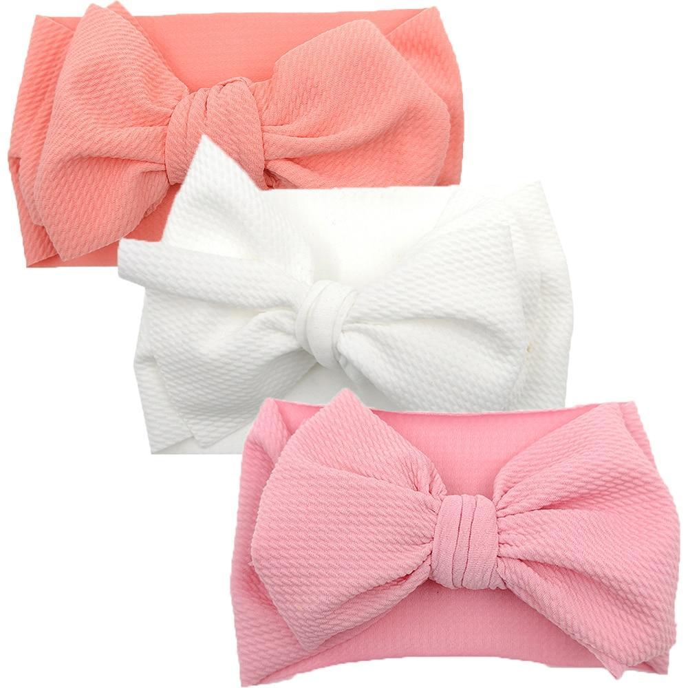 Ensemble de Turbans et Bandeaux Élégants pour Filles - 3 Pièces