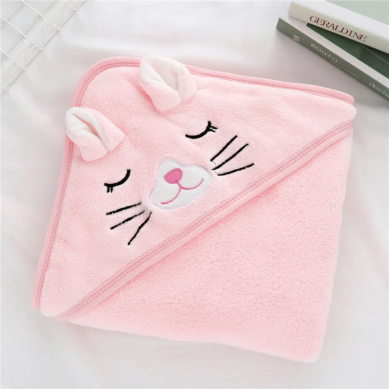 Super Soft Hooded Towel for Toddlers and Infants