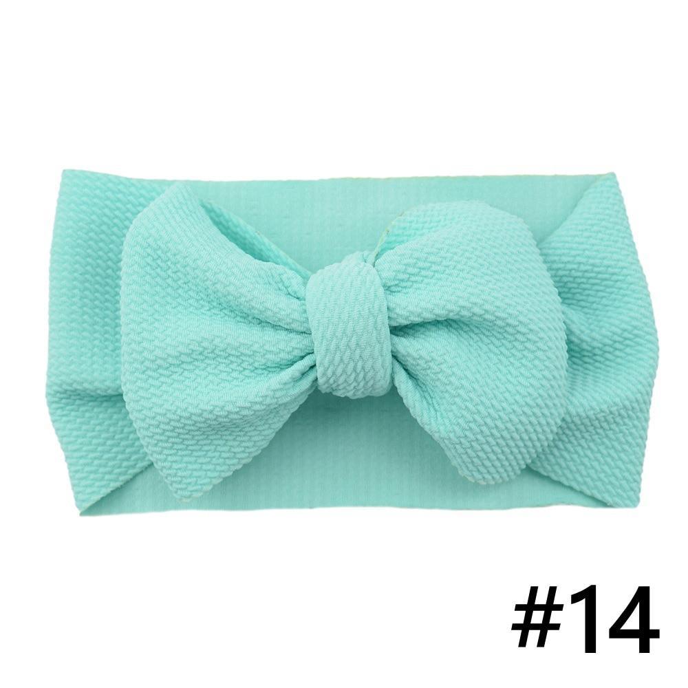 Diadema Grande con Lazo para Niñas - Accesorio de Cabello Ajustable