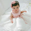 Luxury Handmade Pink Dress for Baby Girls' First Birthday