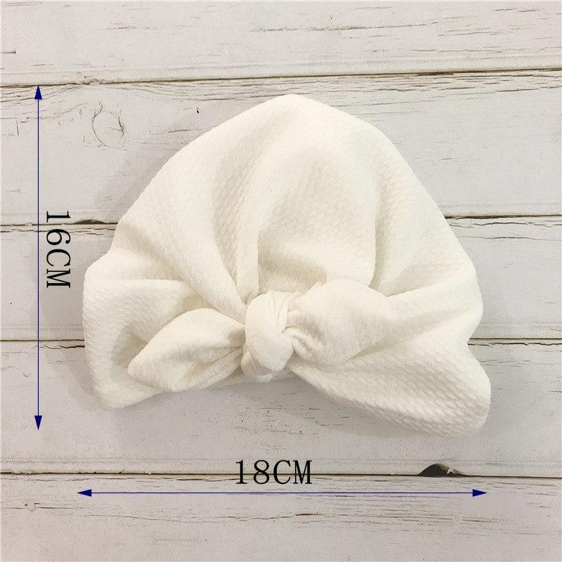Chapeau Élégant en Fleurs pour Filles - Bonnet Turban pour Tout-Petits