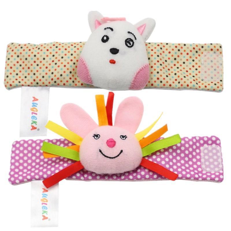 Sonajeros Coloridos para Muñecas y Calcetines para Pies para Infantes