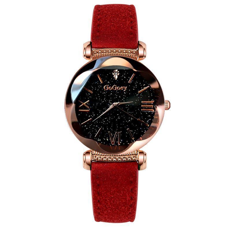 Montre de Femme Luxe Ciel Étoilé - Montre de Mode Élégante